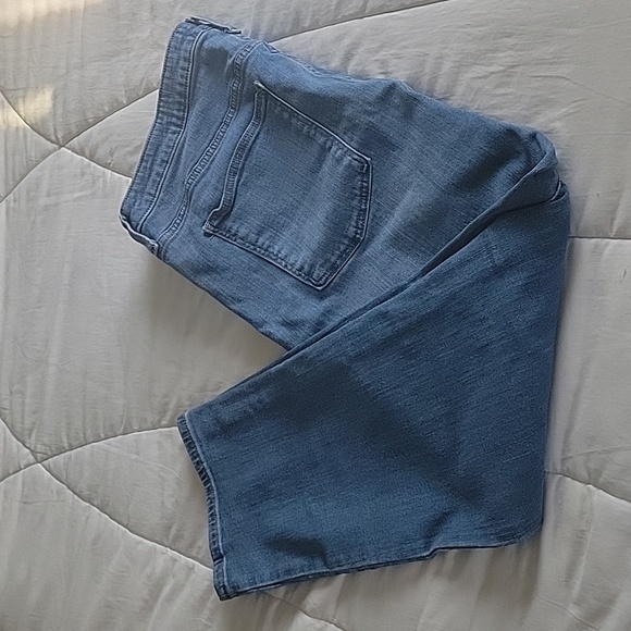 UNIVERSAL THREADS HIGH RISE SLIM STRAIGHT JEANS  16  BLUE - Picture 12 of 12
